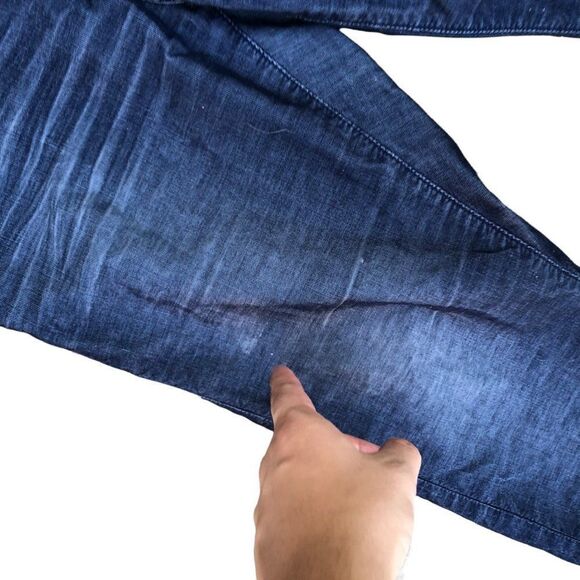 True Religion Jeans Size 32 RICKY Blue Cord - Picture 9 of 10